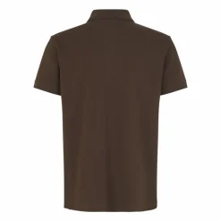 Clearance ID Stretch Herre Polo - Mocca