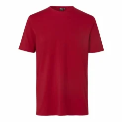Outlet ID Stretch Herre T-shirt m. stretch - Rød