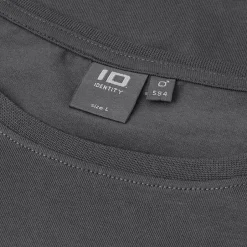 Discount ID Stretch Herre T-shirt m. stretch - Silver Grey