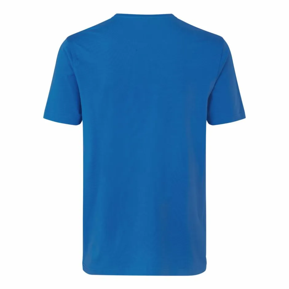 New ID Stretch Herre T-shirt m. stretch - Azur