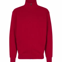 Online ID Sweat Herre Cardigan - Rød
