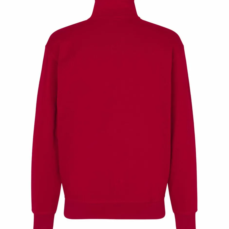 Online ID Sweat Herre Cardigan - Rød