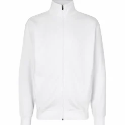 Outlet ID Sweat Herre Cardigan - Hv Hvid