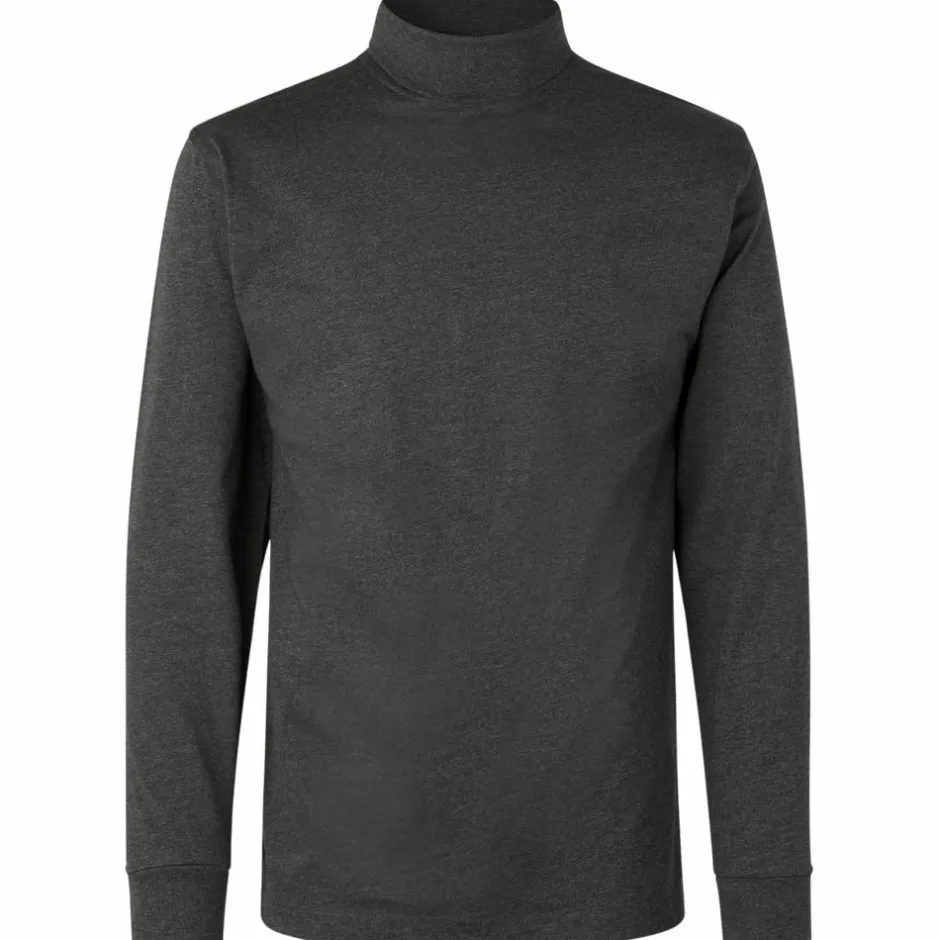 Sale ID T-Time Herre Rullekrave - Grafit Melange