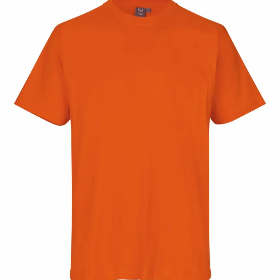 New ID T-Time Herre T-shirt - Orange