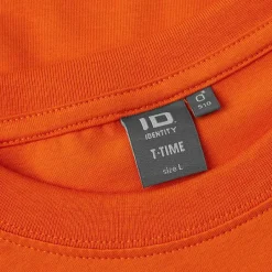 New ID T-Time Herre T-shirt - Orange