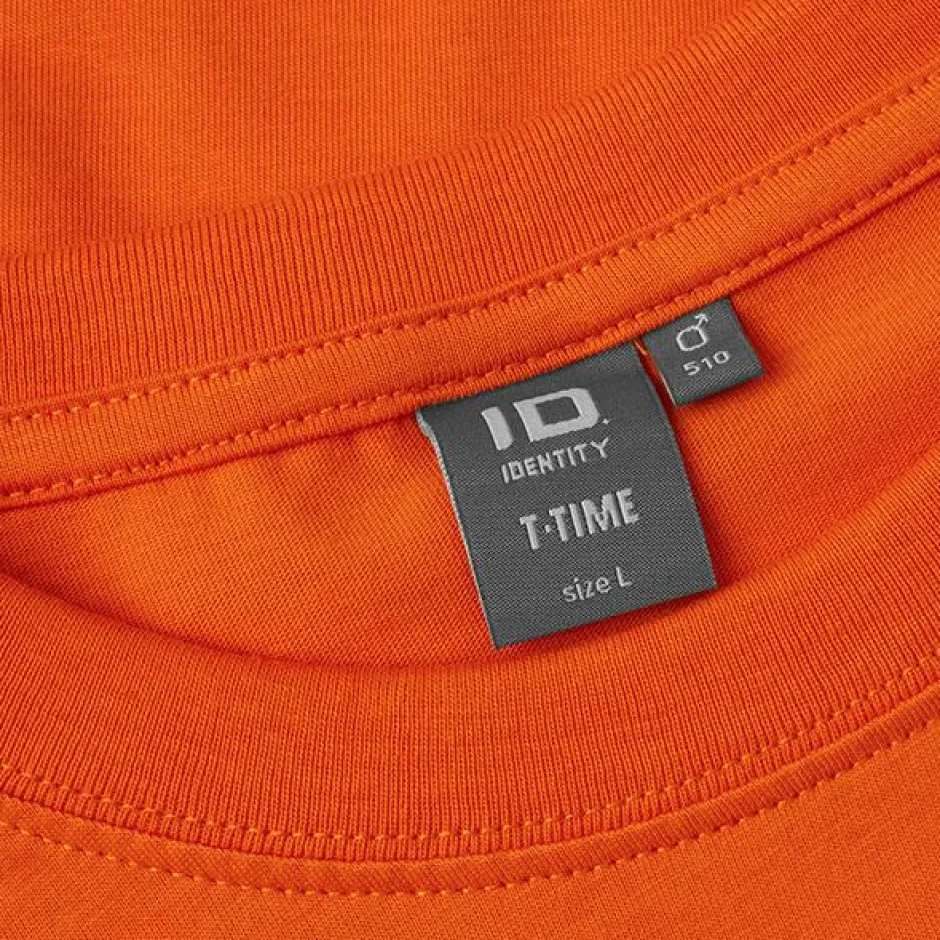 New ID T-Time Herre T-shirt - Orange