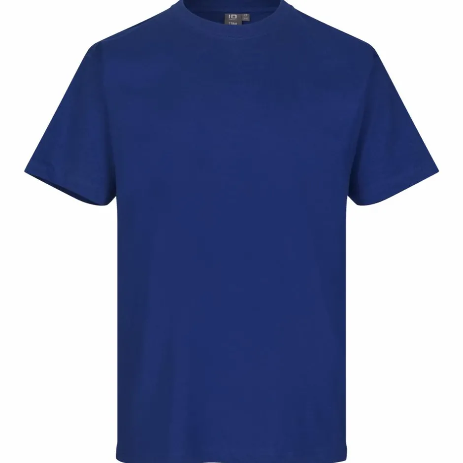 Outlet ID T-Time Herre T-shirt - Royal Blue