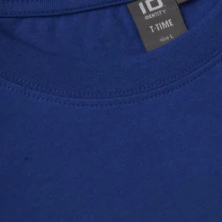 Outlet ID T-Time Herre T-shirt - Royal Blue