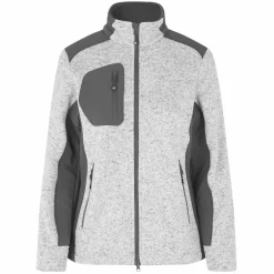 Outlet ID Unisex Fleecejakke - Grå Melange