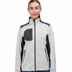 Outlet ID Unisex Fleecejakke - Grå Melange