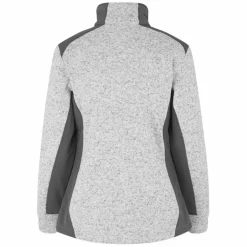 Outlet ID Unisex Fleecejakke - Grå Melange