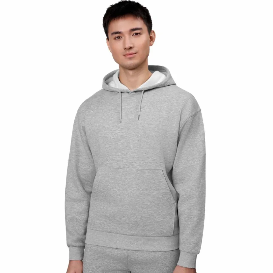 Best ID Unisex Hættetrøje - Grå Melange