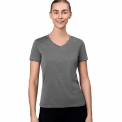 Outlet ID YES Active Dame Trænings t-shirt - Grå Melange