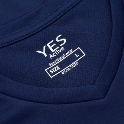 Outlet ID Yes Active Herre Trænings t-shirt - Mørk Kongeblå