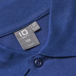 Best ID Yes Herre Polo - Mørk Kongeblå