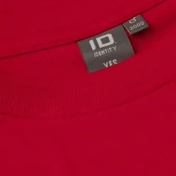 Sale ID Yes Herre T-shirt - Rød