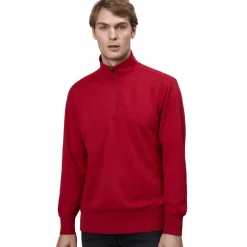 Sale ID Zip Herre Sweatshirt - Red