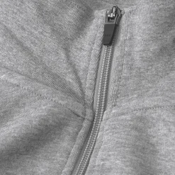 Clearance ID Zip Herre Sweatshirt - Grå Melange
