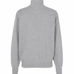 Clearance ID Zip Herre Sweatshirt - Grå Melange