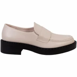 Clearance Ideal Shoes Dame Loafers - Beige