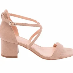 Outlet Ideal Shoes Dame Sandaler - Khaki