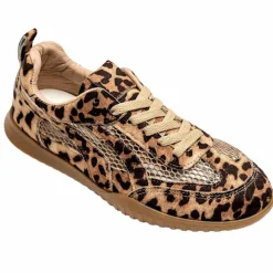 Hot Ideal Shoes Dame Sneakers - Leopard