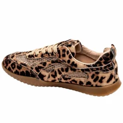 Hot Ideal Shoes Dame Sneakers - Leopard