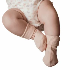 Discount Impala Ange Børne Strømper m. non-slip - Dusty Rose