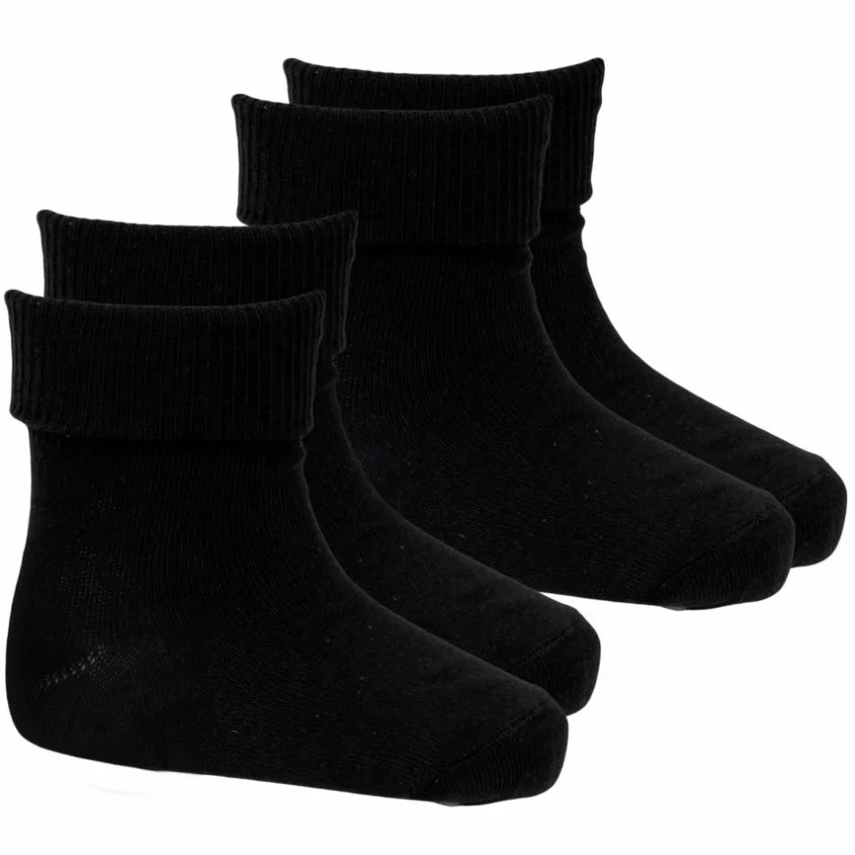Clearance Impala Ange Børne Strømper m. non-slip - Black/Black