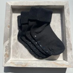 Clearance Impala Ange Børne Strømper m. non-slip - Black/Black