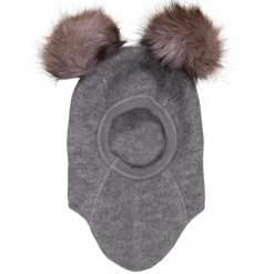 Best Impala Chérie Børne Elefanthue i merinouldmix - Grey Melange