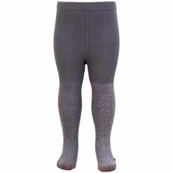 New Impala Mia Børne Strømpebukser m. glimmer - Grey w/Silver Lurex