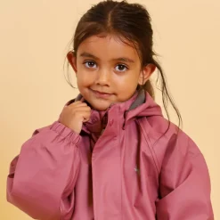 Discount Impala Moss Børne Regndragt m. fleece - Crushed Berry