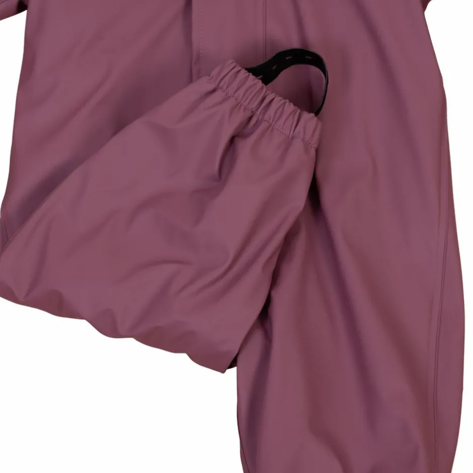 Discount Impala Moss Børne Regndragt m. fleece - Crushed Berry