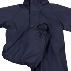 Outlet Impala Moss Børne Regndragt m. fleece - Blue Nights