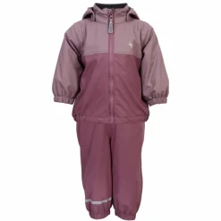 Clearance Impala Moss Børne Regnsæt m. fleece - Crushed Berry