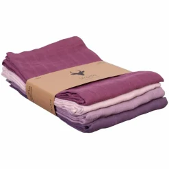 New Impala Muslin Baby Stofble - Girl Colour 4 Pack