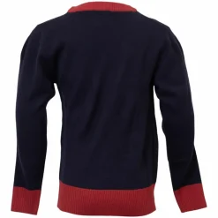 Sale NN Jule Børne Striktrøje - Navy