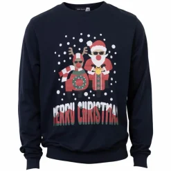 Outlet NN Jule Unisex Sweatshirt - Navy/Julemand