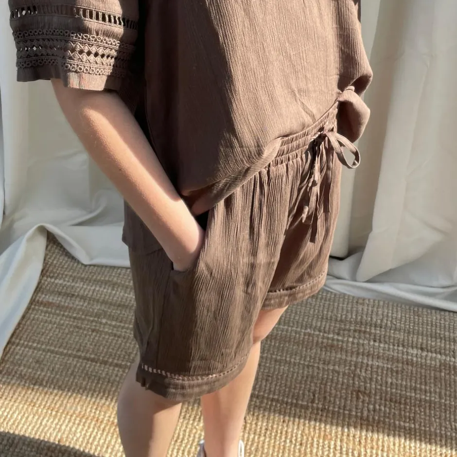 Online Kopenhaken Bea Dame Shorts - Morel Brown