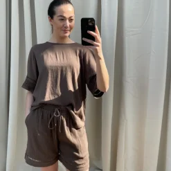 Online Kopenhaken Bea Dame Shorts - Morel Brown