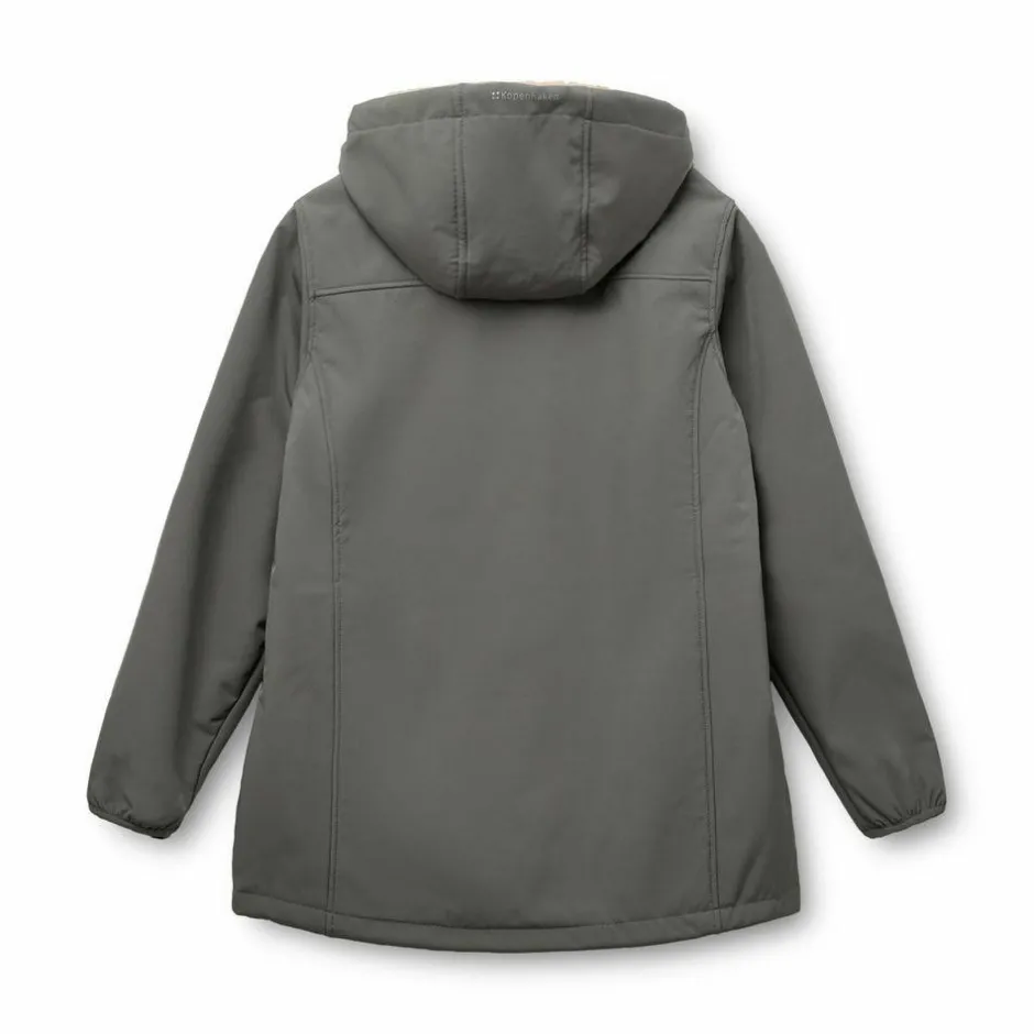 Online Kopenhaken Deltro Dame Jakke - Castor Gray