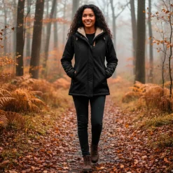 Discount Kopenhaken Deltro Dame Jakke - Black