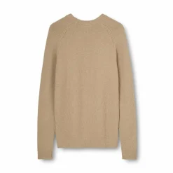 Online Kopenhaken Salzburg O-neck Herre Striktrøje - Oat