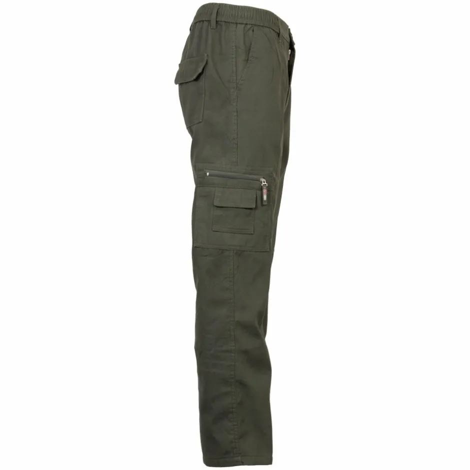 Best Lanzans Herre Cargobukser - Green