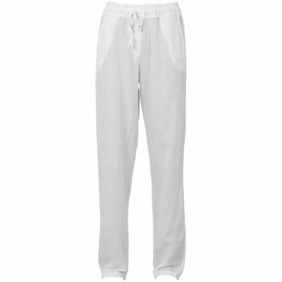 NN Leonora Dame Bukser i hørmix - Bright White