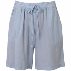 NN Leonora Dame Shorts i hørmix - Heavenly Blue