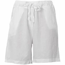New NN Leonora Dame Shorts i hørmix - Bright White