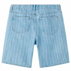 Outlet LMTD Drenge Shorts - Light Blue Denim